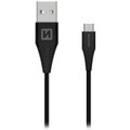 SWISSTEN datový kabel USB-A - micro USB, 1.5m, černá