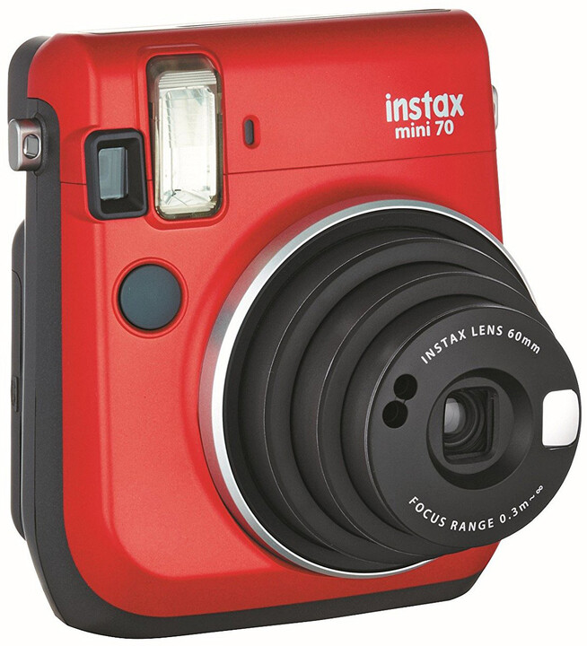 Fujifilm Instax mini 70, červená_1092133926