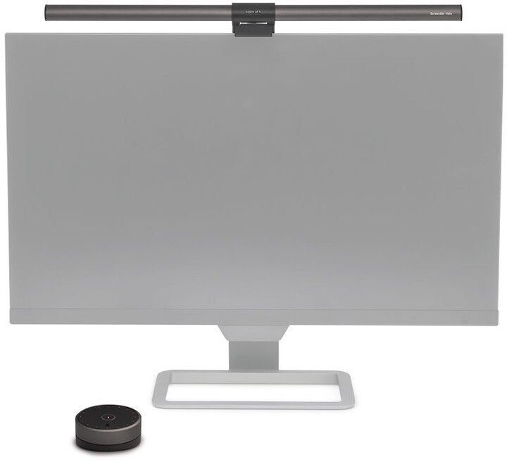 BENQ Lampa LED pro elektronické čtení ScreenBar Halo, 6,5W, 2700-6500K, stříbrná_2030517029
