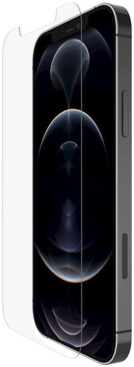 Belkin ochranné tvrzené sklo SCREENFORCE pro iPhone 12 Pro Max, antimikrobiální_275643368