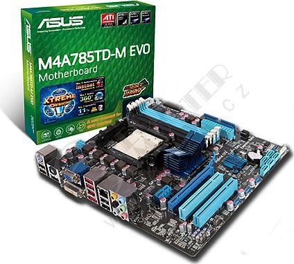 ASUS M4A785TD-M EVO - AMD 785G