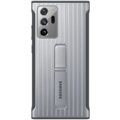 Samsung tvrzený ochranný kryt pro Samsung Galaxy Note20 Ultra, se stojánkem, stříbrná_1521182449