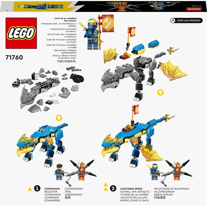 LEGO® NINJAGO® 71760 Jayův bouřlivý drak EVO_1813705040