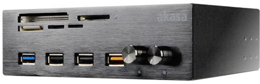 Akasa čtečka AK-HC-08BK, USB3.0, interní