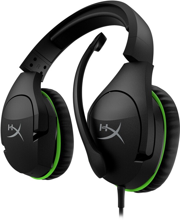 HyperX CloudX Stinger for Xbox ONE, černá/zelená