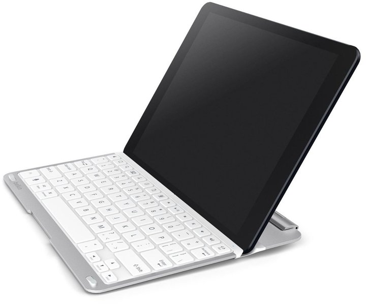 Belkin pouzdro Thin s klávesnicí pro iPad Air, bílá UK_378197126
