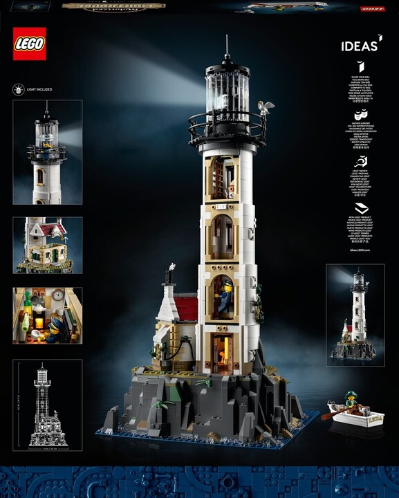 LEGO® IDEAS 21335 Motorizovaný maják_447574678