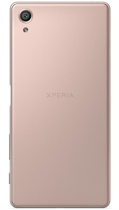 Sony Xperia X, růžová/zlatá_234212013