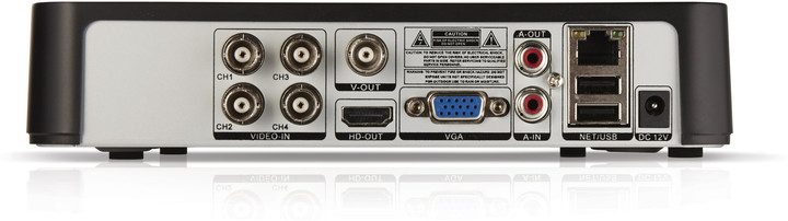 iGET HOMEGUARD HGDVK46704, 4-kanálový HD DVR + 4x HGPRO728 kamera HD720p, IP66_35141097