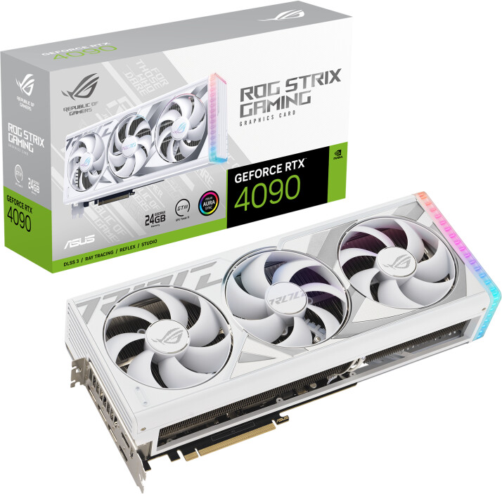 ASUS ROG Strix GeForce RTX 4090 White Edition, 24GB GDDR6X_828134430