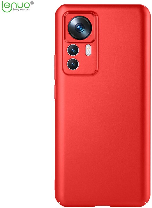Lenuo Leshield zadní kryt pro Xiaomi 12T Pro, červená_1543519619