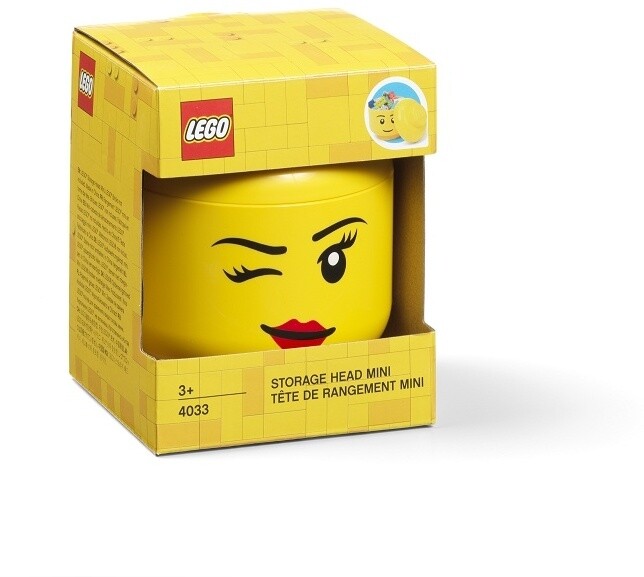 Úložný box LEGO Hlava - winky (mini)_1168256177