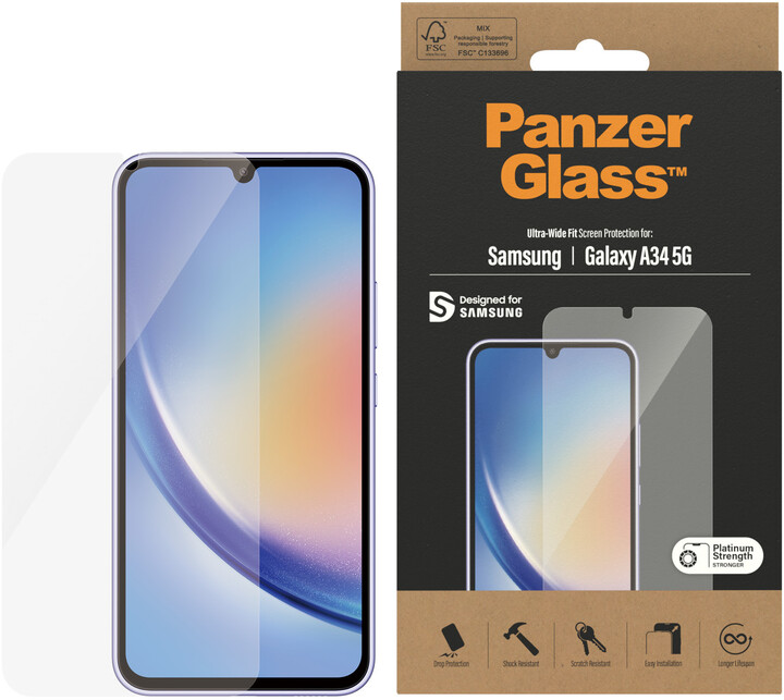 PanzerGlass ochranné sklo pro Samsung Galaxy A34 5G_758425408