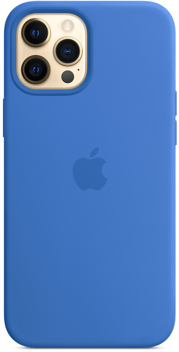 Apple silikonový kryt s MagSafe pro iPhone 12 Pro Max, modrá_455255284