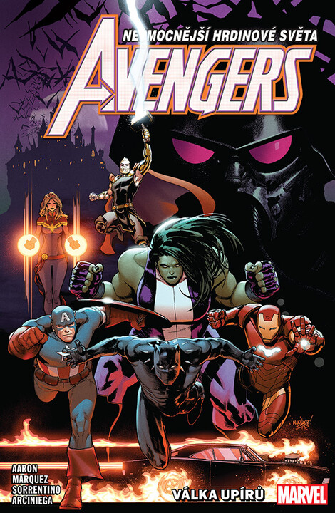 Komiks Avengers: Válka upírů, 3.díl, Marvel