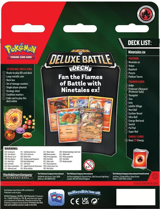 Karetní hra Pokémon TCG: March Ex Deluxe Battle Decks - Ninetales ex_1674415440