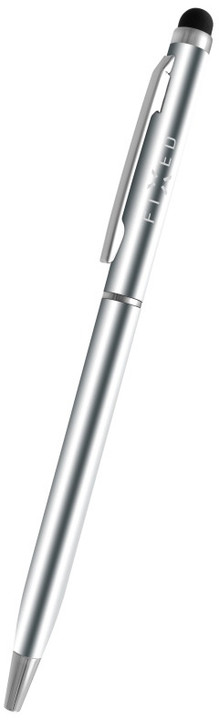 FIXED Pen2 psací pero 2v1 se stylusem pro dotykové displeje, stříbrné_1327205752