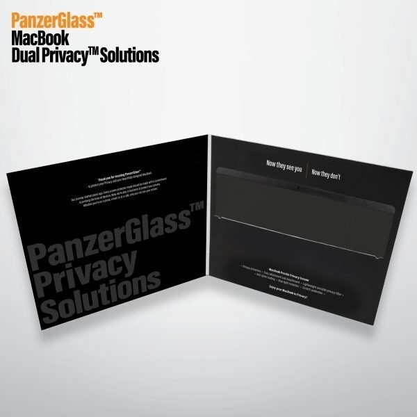 PanzerGlass Privacy filtr pro zvýšení soukromí k notebooku MacBook Air/Pro 13.3&quot;_2061468096