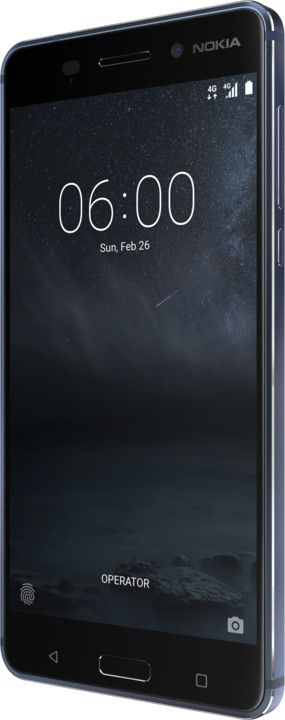 Nokia 6, Single Sim, modrá_1888671763
