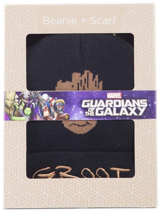 Čepice se šálou Guardians of the Galaxy - Groot_739047196