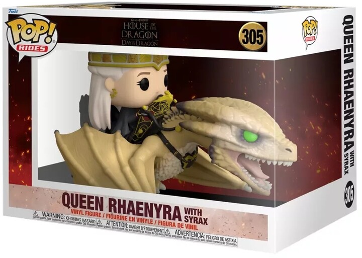 Figurka Funko POP! Game of Thrones: House of the Dragon - Queen Rhaenyra with Syrax (Rides 305)_1224841582