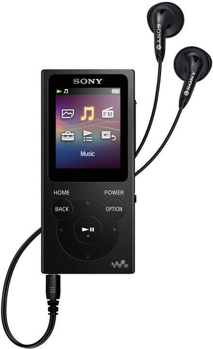 Sony NWZ-E394, 8GB, černá_86968899