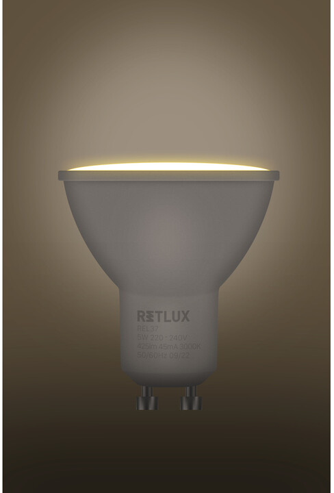 Retlux žárovka REL 37, LED, 4x5W, GU10, 4ks_723302930