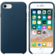 Apple kožený kryt na iPhone 8/7, vesmírně modrá