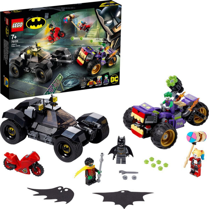 LEGO® DC Comics Super Heroes 76159 Pronásledování Jokera na tříkolce_1095670748