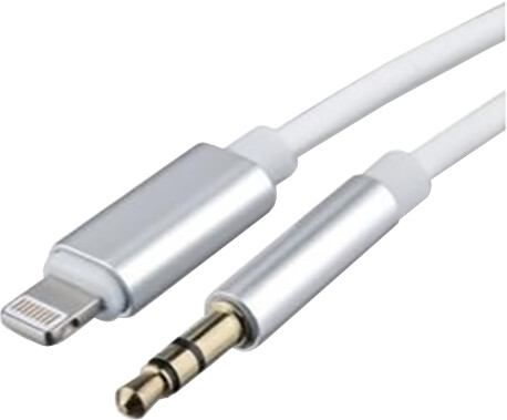 4smarts audio kabel SoundCord, Lightning, 3,5 mm jack, bílá_1865570171