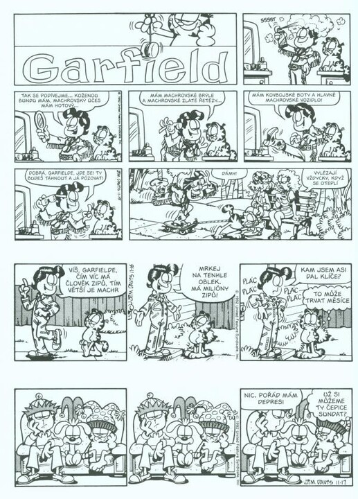 Komiks Garfield tučná léta, 24.díl_1540730361