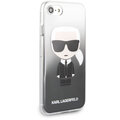 Karl Lagerfeld ochranný kryt Iconic Degrade pro iPhone 7/8/SE2, černá_562320093