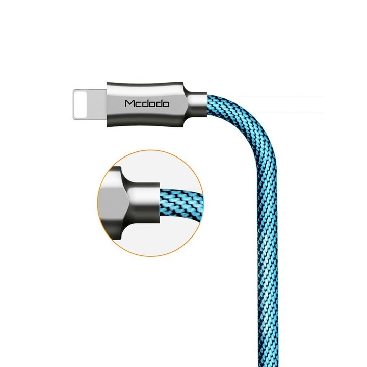 Mcdodo Knight datový kabel Lightning, 1.2m, modrá_1342979749