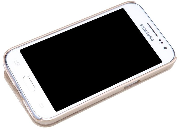 Nillkin Sparkle S-View pouzdro pro Samsung G360 Galaxy Core Prime, zlatá_2119603928