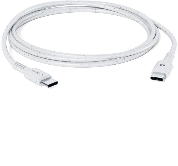 EPICO Resolve síťová nabíječka GaN, USB-C, 30W, bílá + USB-C kabel, 1.2m_1435391417