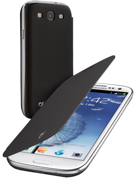 CellularLine Backbook pouzdro pro Samsung Galaxy S3, černá_164277999