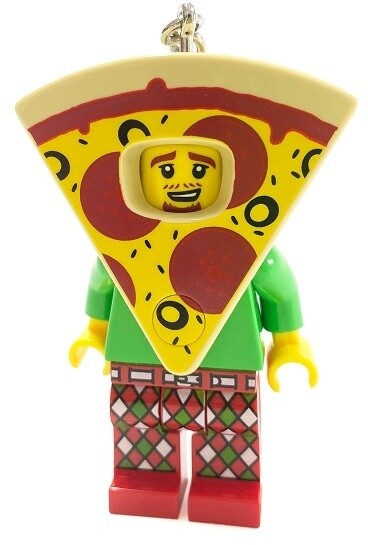 Klíčenka LEGO Iconic Pizza, svítící figurka_520836984