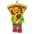 Klíčenka LEGO Iconic Pizza, svítící figurka_520836984