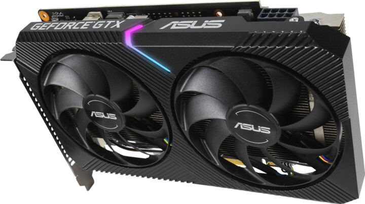 ASUS GeForce DUAL-GTX1660S-O6G-MINI, 6GB GDDR6_447132083
