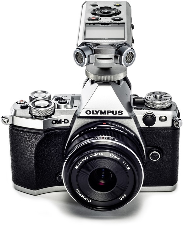 Olympus LS-P1 Lavalier Kit, stříbrná_417135118