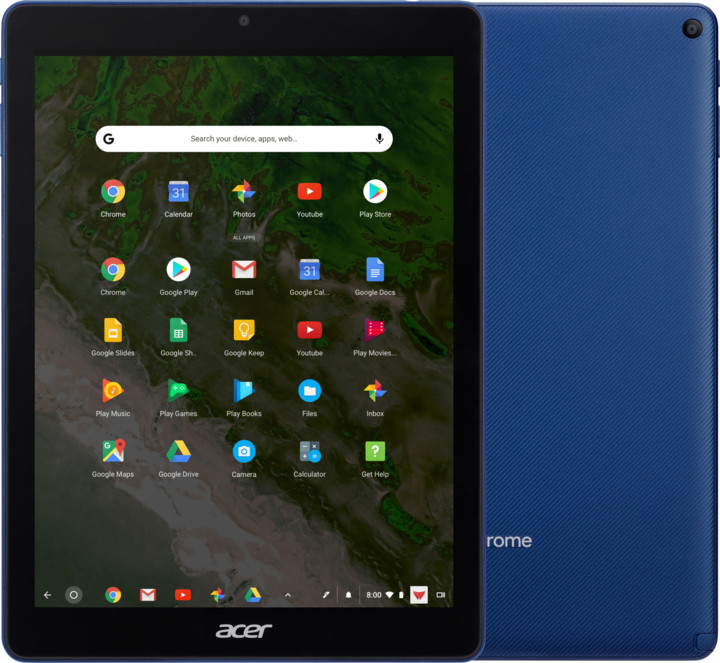 Acer Chromebook Tab 10, 4GB/32GB, Indigo Blue_347262381
