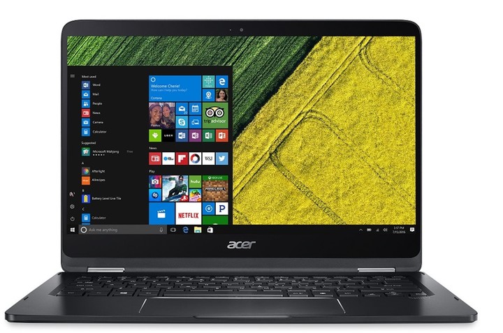 Acer Spin 7 celokovový (SP714-51-M23G), černá_1917397605