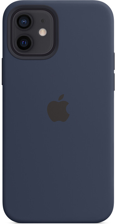 Apple silikonový kryt s MagSafe pro iPhone 12/12 Pro, tmavě modrá_285932957