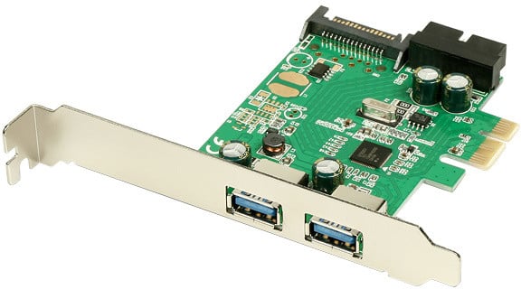 AXAGON - PCEU-232R PCIe adapter 2+2x USB3.0 Renesas + LP