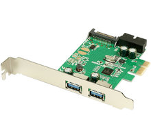AXAGON - PCEU-232R PCIe adapter 2+2x USB3.0 Renesas + LP_1142604660