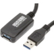 PremiumCord USB 3.0, A-A, 5m repeater a prodlužovací kabel