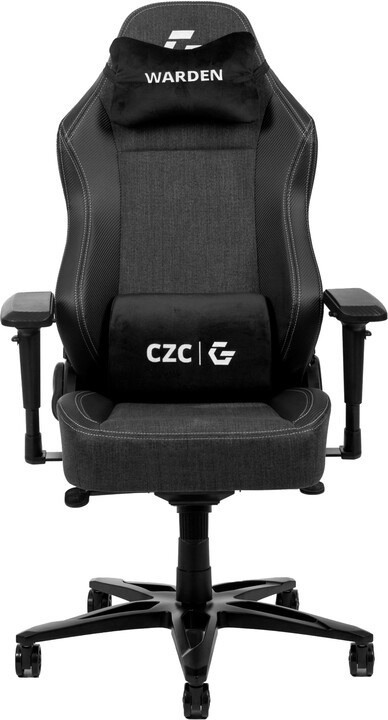 CZC.Gaming Warden, herní židle, černá_978683380