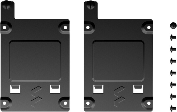Fractal Design SSD Tray kit - Type-B (2-pack), černá_1447109984