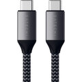 Satechi kabel USB-C - USB-C, 100W, opletený, 2m, šedá_216678620