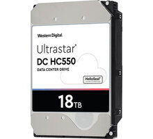 WD Ultrastar DC HC550, 3,5" - 18TB Poukaz 200 Kč na nákup na Mall.cz + O2 TV HBO a Sport Pack na dva měsíce
